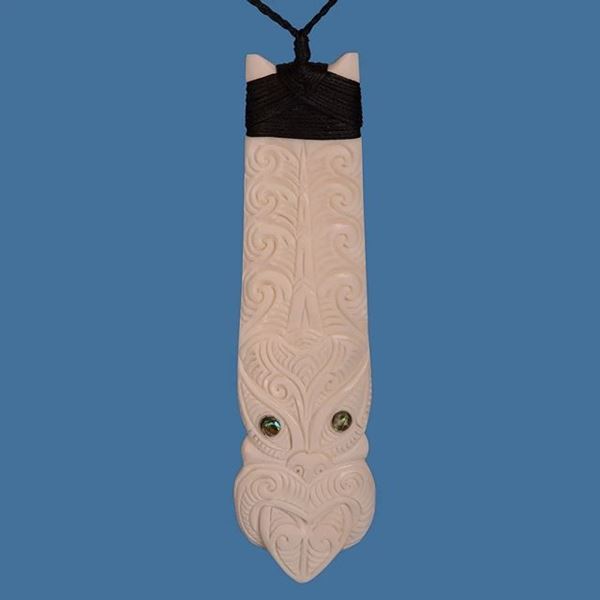 Picture of Bone tiki toki pendant