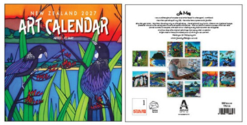 Picture of Calendar 2027 nz artwork
