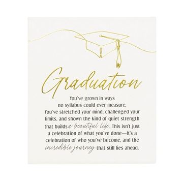 Picture of Graduation verse