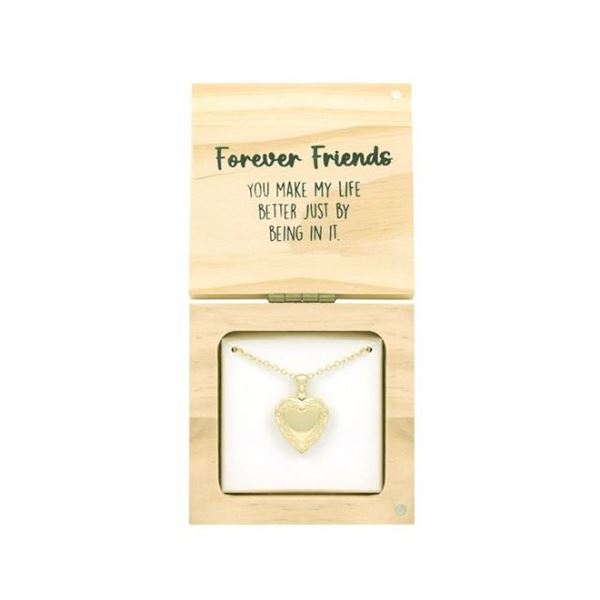 Picture of Forever friends locket necklac