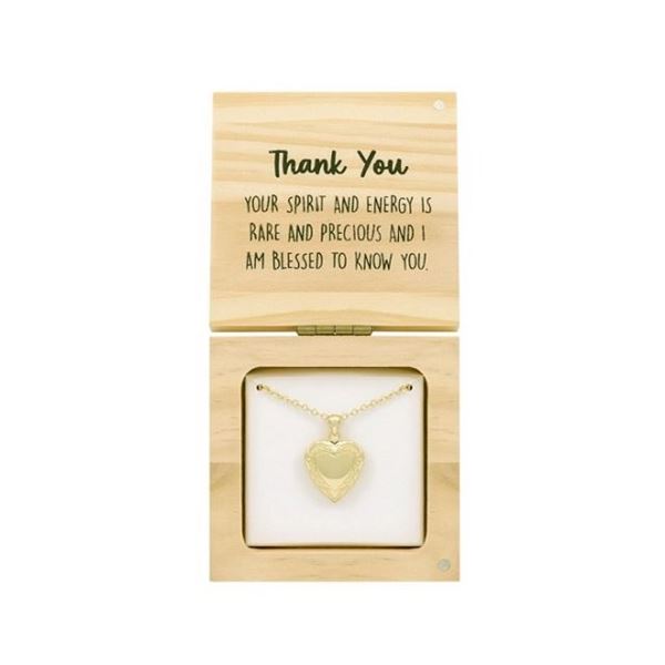 Picture of Thank you locket necklace
