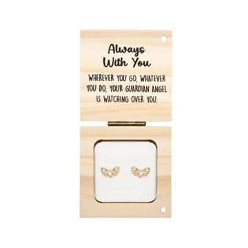 Picture of Guardian angel earrings