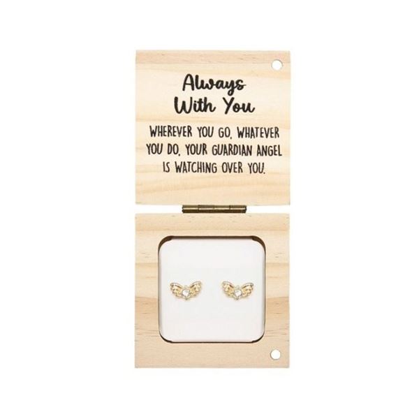 Picture of Guardian angel earrings
