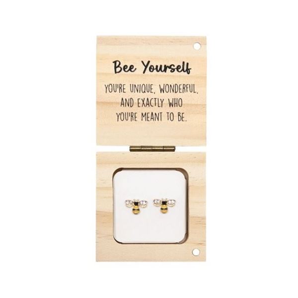 Picture of Bee happy earrings