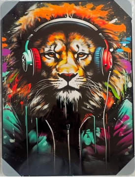 Picture of Pop art lion 30x40
