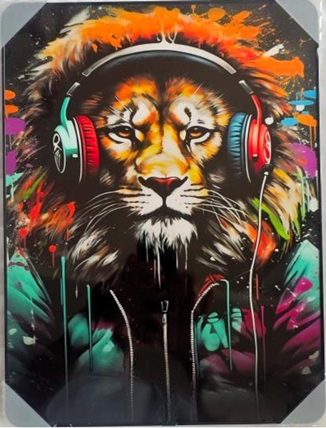 Picture of Pop art lion 30x40