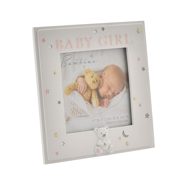 Picture of Baby girl frame 4x4
