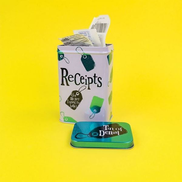 Picture of Receipts tin