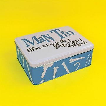 Picture of Man tin
