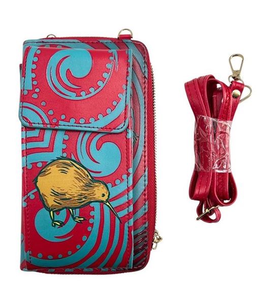Picture of Kiwi red phone bag