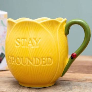 Picture of Stay grounded tulip mug