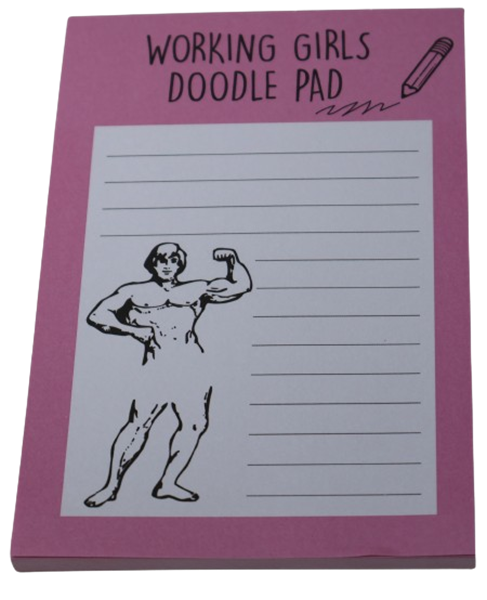 Picture of Cheeky memo doodle pad