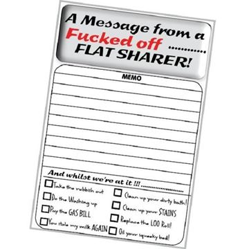 Picture of Flat sharer memo pad