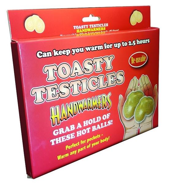 Picture of Toasty testicle handwarmers
