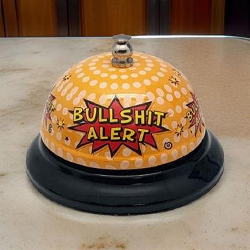 Picture of Desk bell bullshit