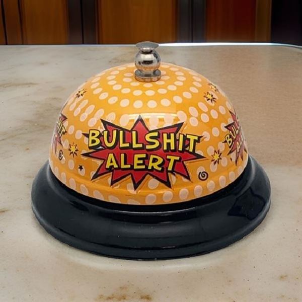 Picture of Desk bell bullshit