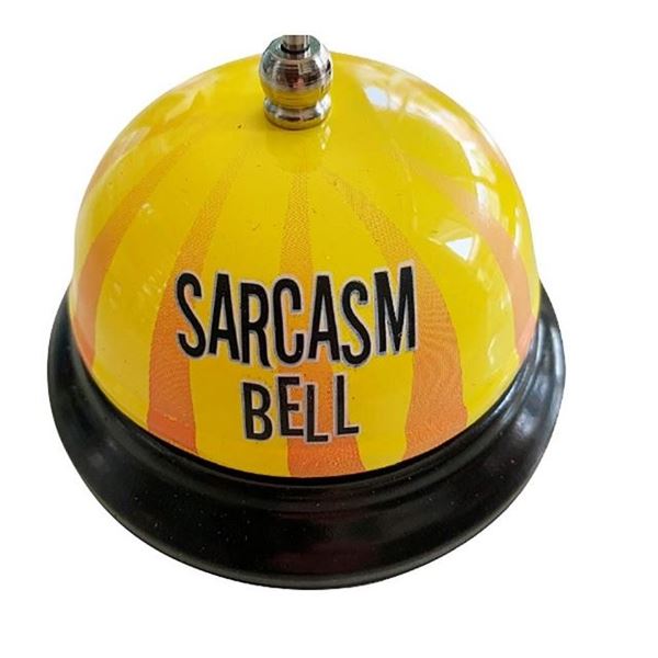Picture of Sarcasm desk bell