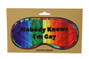 Picture of Nobody knows face mask