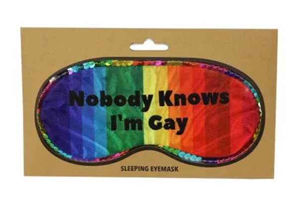 Picture of Nobody knows face mask