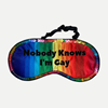 Picture of Nobody knows face mask