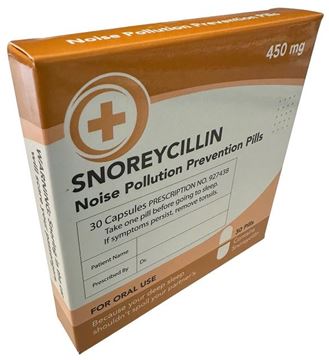 Picture of Snorecilin fun pills
