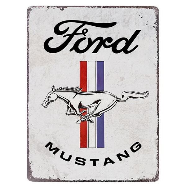 Picture of Ford mustang sign