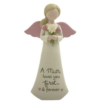 Picture of Mum angel figurine