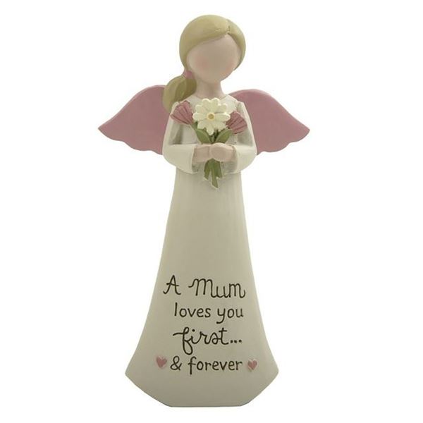 Picture of Mum angel figurine