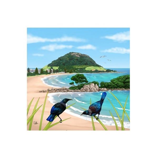 Picture of Tile 3D mount maunganui