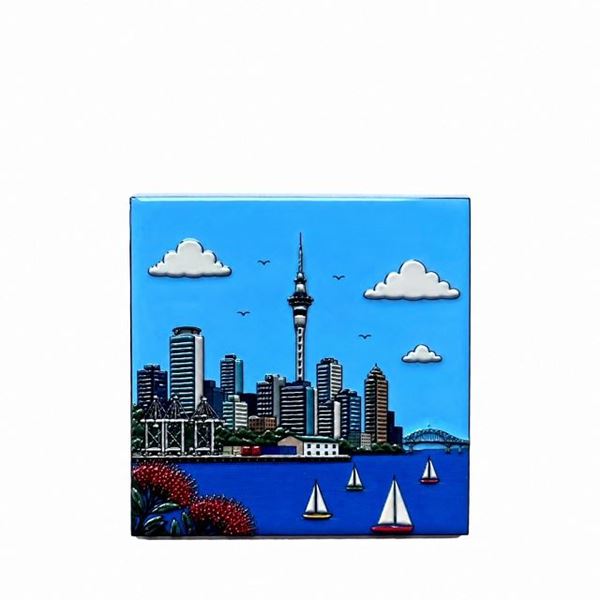 Picture of Auckland ceramic coaster