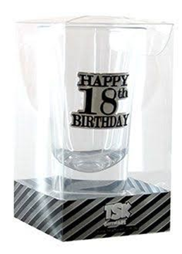 Picture of 18th badge shotglass