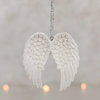 Picture of Double angel wings hanging