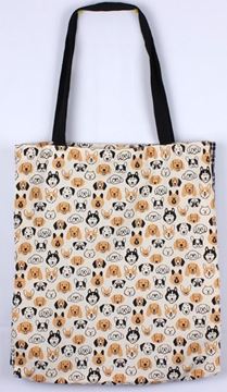 Picture of Dog look tote bag